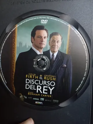 DVD El Discurso del Rey