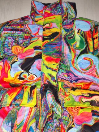 Chaqueta Desigual X Maria Escoté Multicolor