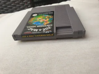 Joe & Mac Caveman Ninja Nintendo NES pal B esp