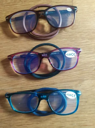 Gafas 3 Dioptrías con Correa NUEVAS