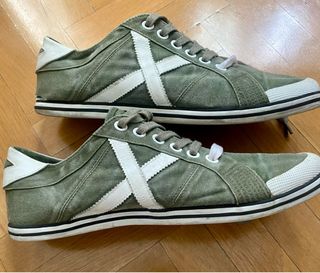 Zapatillas Munich Verdes y Blancas