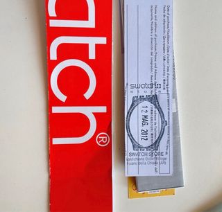 Orologio Swatch Swiss Party Blu Multicolor