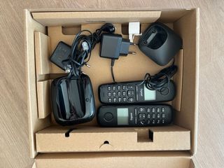 Pack 2 teléfonos inalámbricos Gigaset negros
