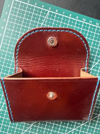 Monedero/Tarjetero hecho a mano