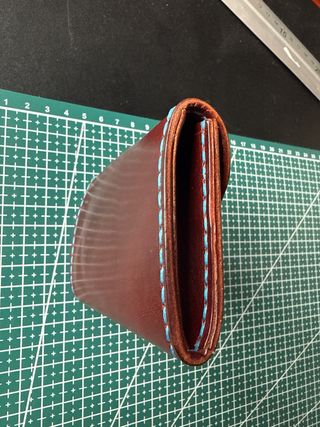 Monedero/Tarjetero hecho a mano