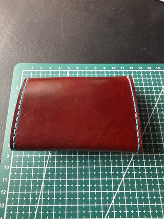 Monedero/Tarjetero hecho a mano