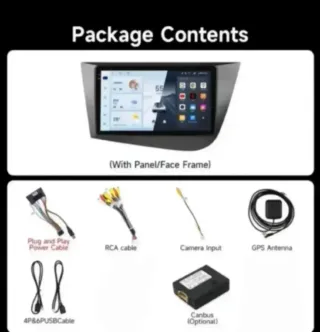 Radio Seat Leon 2005-2012 Sistema Android
