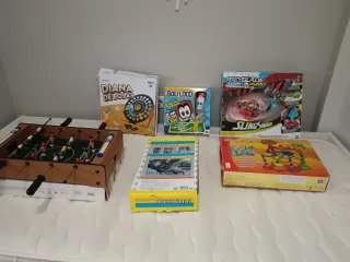 Lote de 5 juegos de mesa y juguetes