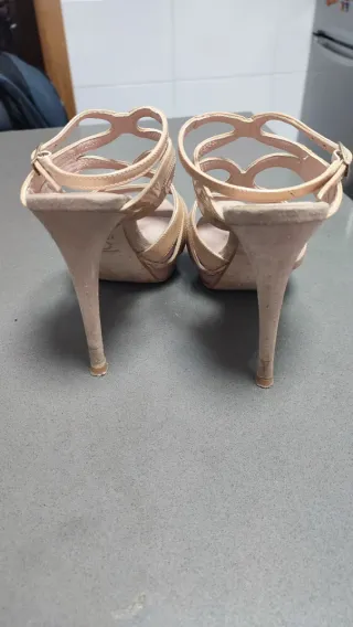 Zapatos de fiesta Lodi beige