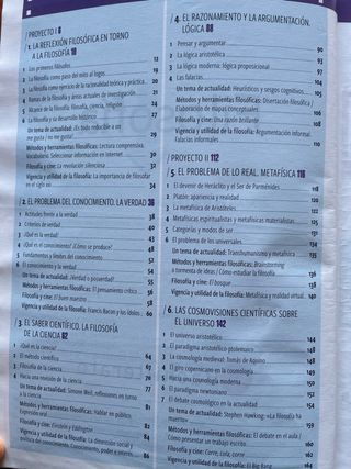 Filosofía I 1º Bachillerato