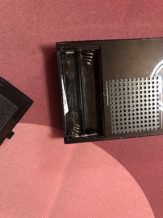 Radio Sony ICF-S11W FM/AM Bolsillo