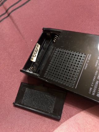 Radio Sony ICF-S11W FM/AM Bolsillo