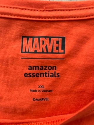 Camiseta Marvel Avengers Logo “A” Naranja (Talla X