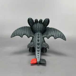 Figura 3D Toothless