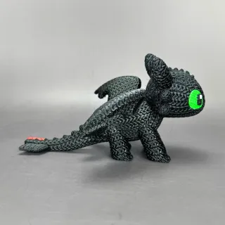 Figura 3D Toothless