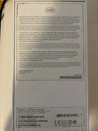 iPhone 6S Plus 64GB Plata