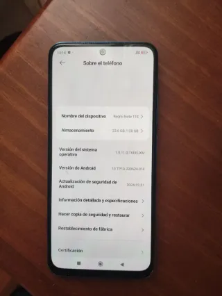 Xiaomi Redmi Note 11s 128GB Azul
