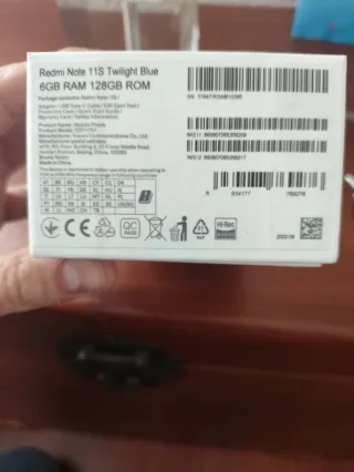 Xiaomi Redmi Note 11s 128GB Azul