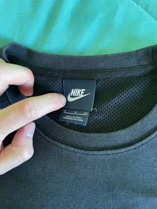 Sudadera Nike Negra Talla S