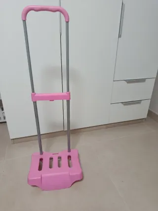 Carrito Mochila Rosa