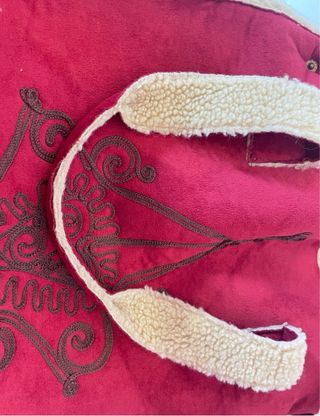 Borsa tote Replay rossa con ricami