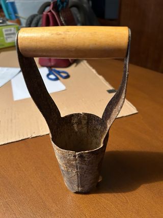 Attrezzo per trapianto bulbi. Antico