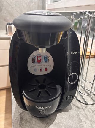 Cafetera Tassimo Bosch Negra