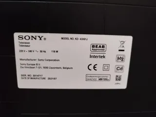 Sony Bravia 43 Google TV