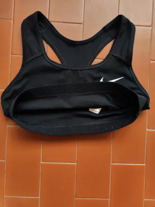 Nike Swoosh Sport Bra Reggiseno Sportivo taglia XS