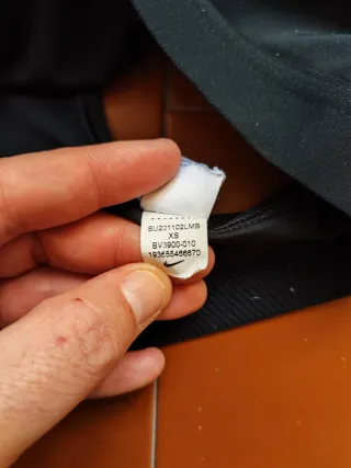 Nike Swoosh Sport Bra Reggiseno Sportivo taglia XS