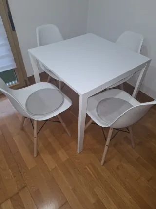 Mesa Comedor Ikea 75x75 Blanca