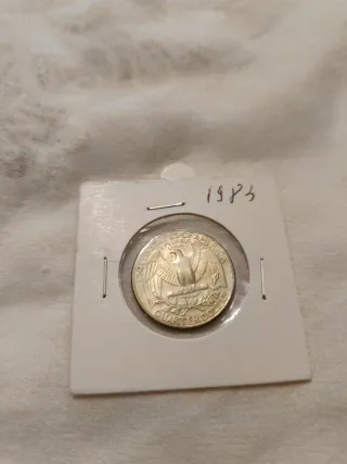 Moneta da 25 centesimi USA 1983