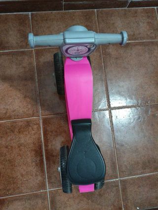 Correpasillos Moto Rosa