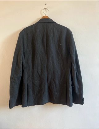 Completo uomo Sisley grigio lana cotone M