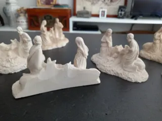 Figuras Belén de marmolina