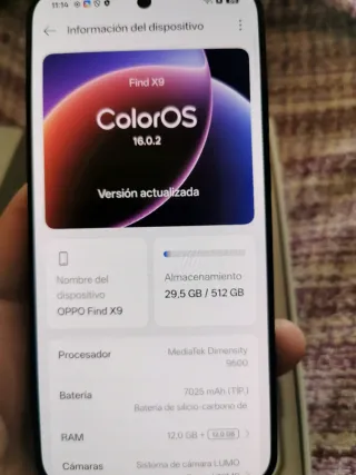 OPPO Find X9 Negro