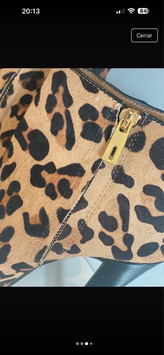 Botines leopardo Zara