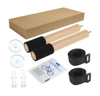 Soporte Pared Madera Bicicleta