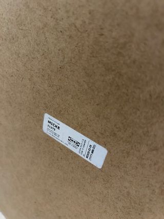 Módulo ampliación escritorio IKEA Blanco