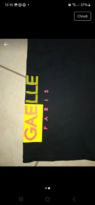 Pantaloni ampi bambina Gaelle Paris tg 8 anni