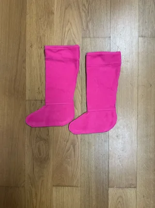 Forros para botas de equitación rosas