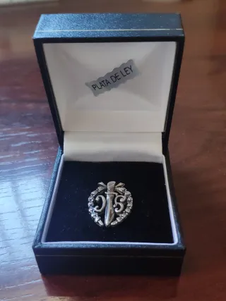 Insignia solapa plata GAR Guardia Civil