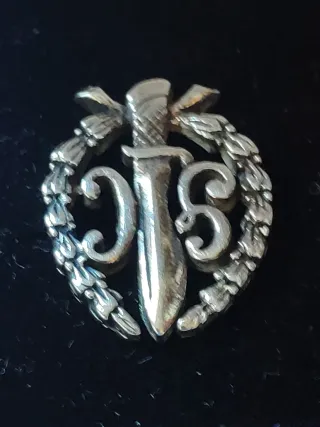 Insignia solapa plata GAR Guardia Civil