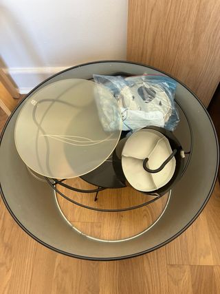 Lámpara Colgante Ikea Kulla Negra