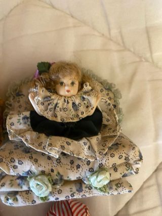 Set di bambole in porcellana vintage