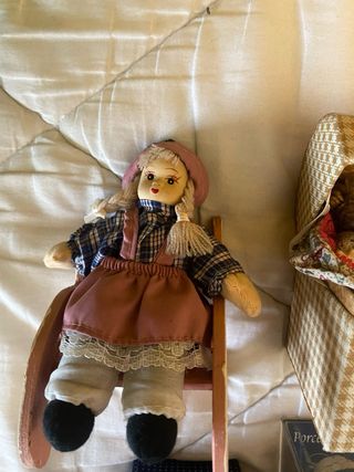 Set di bambole in porcellana vintage