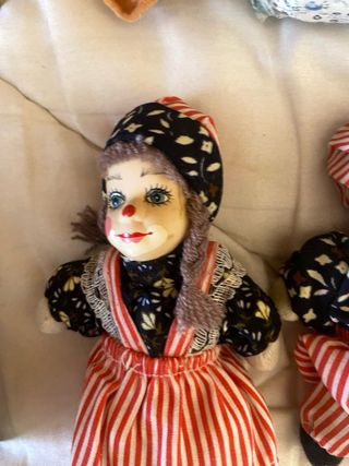 Set di bambole in porcellana vintage