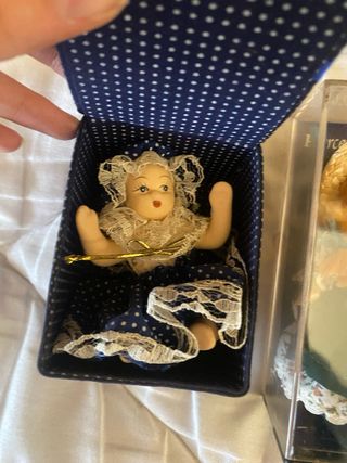 Set di bambole in porcellana vintage