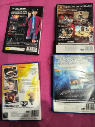Lote 4 Juegos Sony PS2