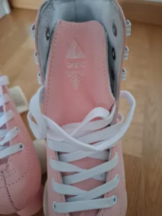 Patines rosas niña